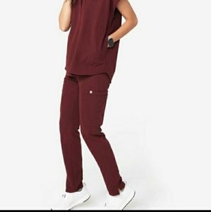 [FIGS] Maroon Scrub Pants XXS/P